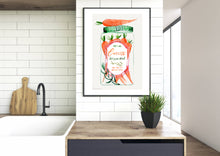 Pickled Carrots Jar