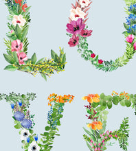 LOVE Florals (blue)