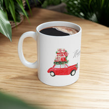Mug Christmas Red Car