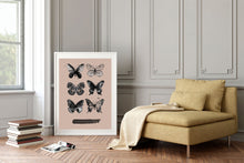 6 Butterflies Beige