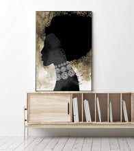 African Woman Necklace