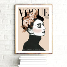Audrey Hepburn Vogue (cream)