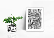 Basket Weave Abstract