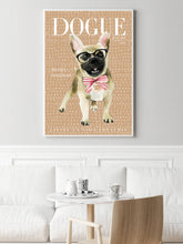 Dogue Frenchie with glasses (cream)