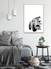 Porsche 911 monochrome