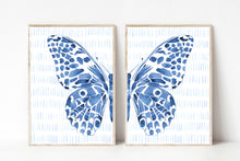 Blue Butterfly Split - Set of Two