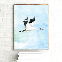 Crane Flying (right)