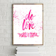 Do What You Love Pink