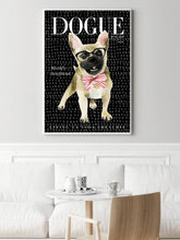 Dogue Frenchie with glasses (Black)