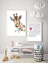 Sometimes The Smallest Things