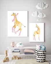 Giraffe with Butterfly