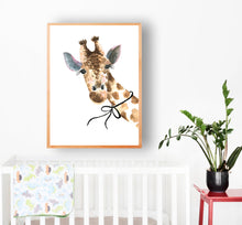 Giraffe with Bow