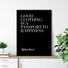 YSL Quote Black