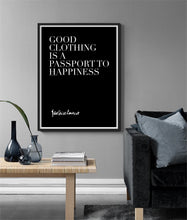 YSL Quote Black