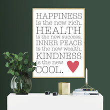 Happiness is the New Rich