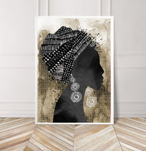 African Woman Headdress