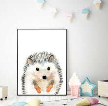 Hedgehog with Mittens