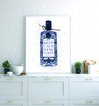Keep Calm Stay Sober (Blue)