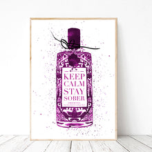 Keep Calm Stay Sober (Pink)
