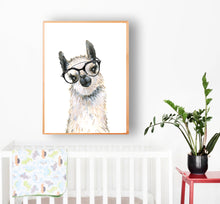 Lovely Llama with Spectacles