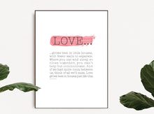 Love Grows in Little Houses