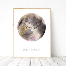 Love You To the Moon NEW