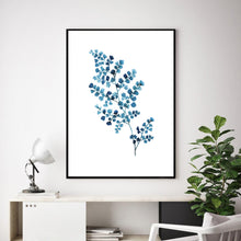 Maidenhair Fern (blue)