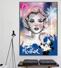 Marilyn Monroe Graffiti