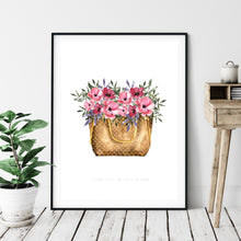 Live Life in Full Bloom (Portrait)