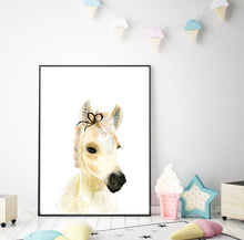 Pony with bow
