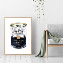 Navy Blue Fashion Soup