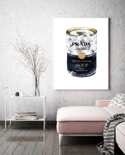 Navy Blue Fashion Soup