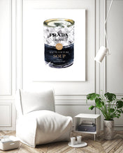 Navy Blue Fashion Soup