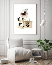 Rattan & Black Accessories Stacked