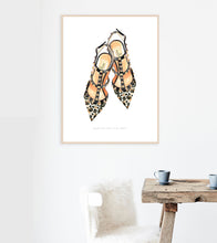 Valentino Rock Stud Shoes Leopard