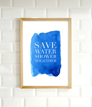 Save Water Shower Together