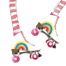 Giraffe in Roller Skates