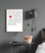 Sometimes The Smallest Things