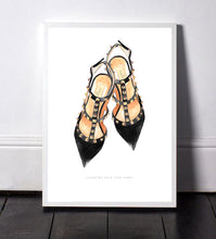 Valentino Rock Stud Shoes Black