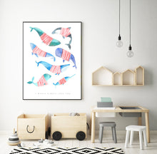 Whales with Stripes