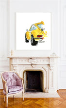 Yellow Porsche 911
