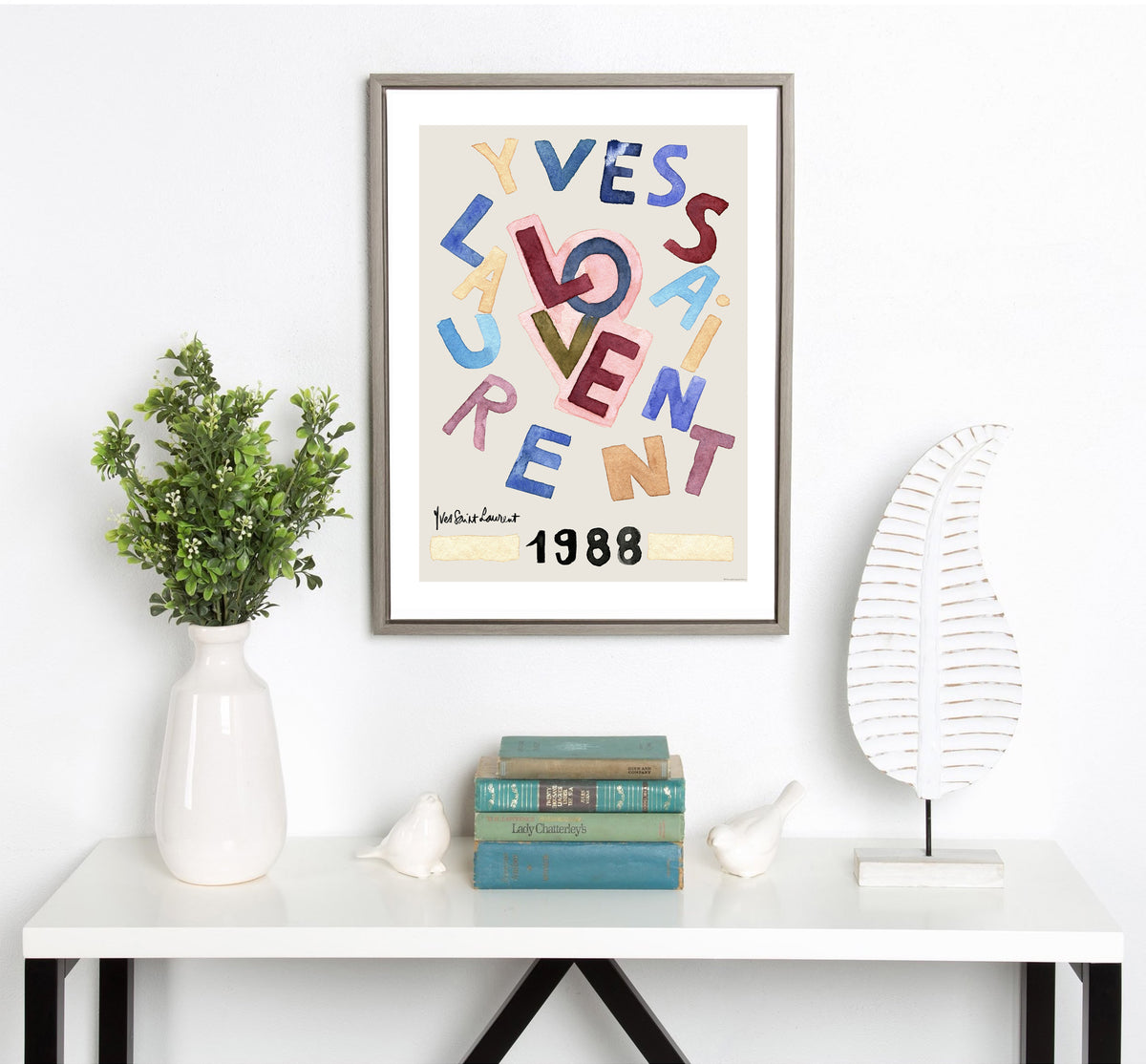 Yves saint laurent 1988 poster Clearance