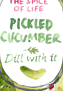 Pickled Cucumber Jar