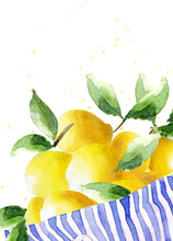 Lemons in Shopping Bag