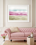 Pink Beach Abstract