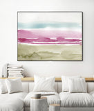 Pink Beach Abstract