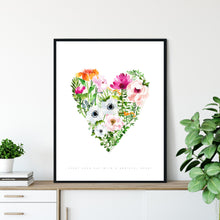 Anemones Floral Heart