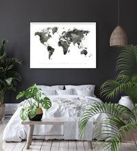 World Map - Monochrome