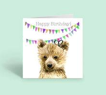 Birthday Bear (Individual Card)