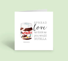 Nutella love (Individual Card)